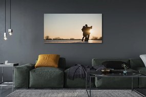 Fotoobraz na płótnie Zimowy Taniec