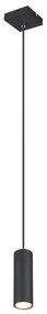 Globo 57911HB - Lampa sufitowa na linkę ROBBY 1xGU10/35W/230V czarna