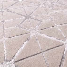 Dywan w kolorze srebrno-różowym 230x160 cm Aurora - Asiatic Carpets