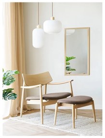 Brązowy fotel Olvera – House Nordic