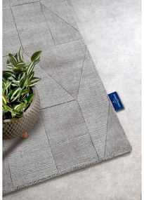 Szary wełniany chodnik tkany ręcznie 80x250 cm Ursule – Villeroy&amp;Boch