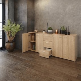 Szafka HUGOS 180, dąb sonoma