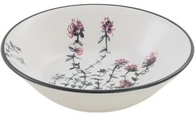 Zestaw 6 głębokich talerzy kamionkowych Herbal 18 cm