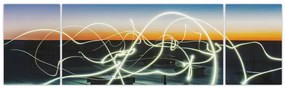 Obraz - widok nieba z dachu (170x50 cm)