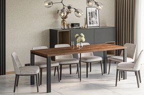 Rozkładany stół do jadalni w kolorze drewna Garant dąb stirling