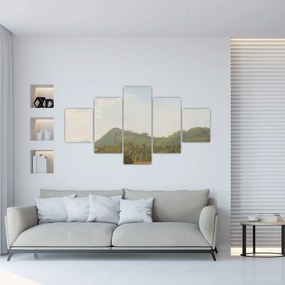 Obraz - Simon Denis,  View Near Naples, reprodukcje (125x70 cm)