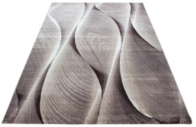Dywan nowoczesny Parma Wstęgi brązowy 240 cm x 340 cm