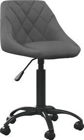 Ciemnoszary nowoczesny fotel obrotowy M8-P24
