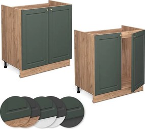 Szafka pod zlew green gold country 80x60x82 fame-line