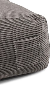 Ceglasty sztruksowy dziecięcy worek do siedzenia Game Amuse – SLOWDOWN