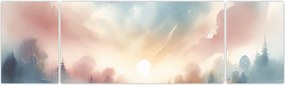 Obraz - Elegancki krajobraz (170x50 cm)