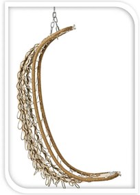 Fotel wiszący huśtawka ogrodowa, wys. 195 cm