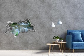 naklejka fototapeta 3D widok beton Wodospad