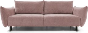 Sofa ADEL z funkcja spania i pojemnikiem BRUDNY RÓŻ OVER THE HORIZON 64