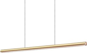 Ideal Lux - DORICA lampa wisząca LED 35W/230V CRI 90 140 cm ściemnialna złota na linkach