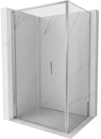 Mexen Exo kabina prysznicowa składana 80 x 110 cm, transparent, chrom - 816-080-110-01-00