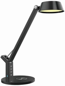 Nowoczesna dotykowa czarna lampka - A7-K37