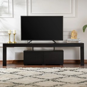 Stolik pod telewizor Enclave Wood Black