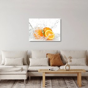Obraz na szkle - Soczyste pomarańcze (70x50 cm)