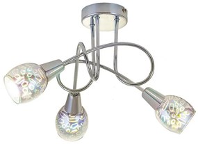 Rabalux 6009 - Lampa sufitowa PORTO 3xE27/40W