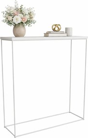Biała nowoczesna konsola pod lustro  D7-P31