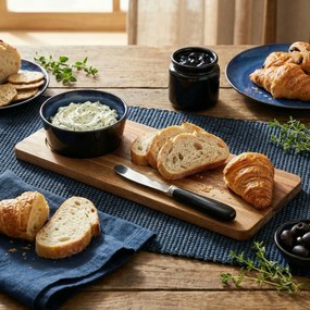 EH Zestaw do serwowania Torrente, 3 szt., niebieski, 30 x 12 cm