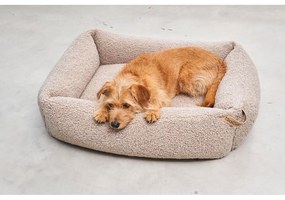 Beżowe legowisko dla psów z materiału bouclé 71x91 cm Senso Greige M – MiaCara