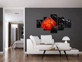 Obraz - świecący minerał (125x70 cm)