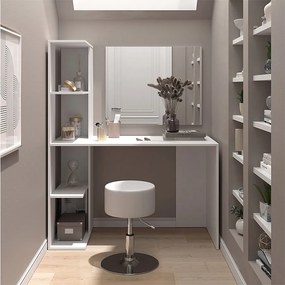 Toaletka biały 122.2x55.2x75.8 tower