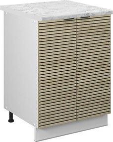 Szafki kuchenne panel dębowy 60x60x82 fame-line