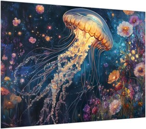 Obraz - Magiczna meduza (70x50 cm)