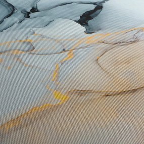 Obraz - marmur (z zegarem) (90x30 cm)