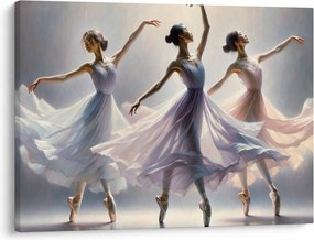 Obraz - Trzy baletki (70x50 cm)