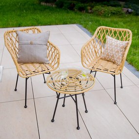 Stolik ogrodowy Desire beżowy PATIO