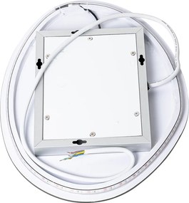 Designerskie lustro łazienkowe 40 cm z LED IP44 - Biba