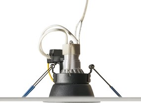 Nowoczesny inteligentny reflektor wpuszczany czarny z WiFi GU10 - Dept