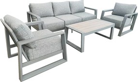 Luksusowy zestaw aluminiowy FLORIDA dla 5 osób