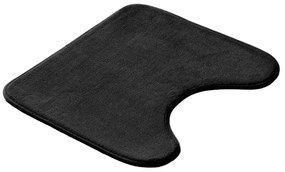 Czarny dywanik łazienkowy do WC 45x45 cm Vitamine – douceur d'intérieur