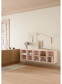 Jasnoróżowy regał wiszący 220x61x42 cm Mistral – Hammel Furniture