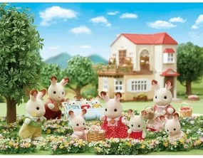 Sylvanian Families Rodzina „chocolate” królików, nowa