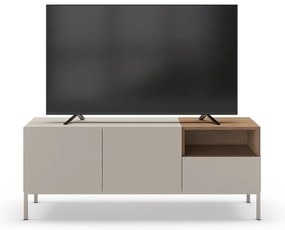 Kremowa szafka pod TV 140x55 cm Cailin – Marckeric