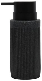 Dozownik do mydła w płynie ONYX, łupek, Ø 7 cm