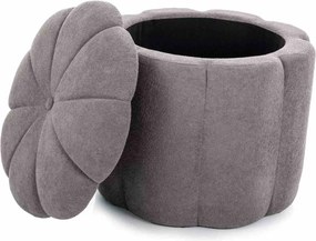 Szara pufa ze schowkiem Tup Signal