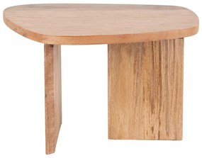 Stolik z litego drewna mango 40x60,5 cm Organic – Leitmotiv