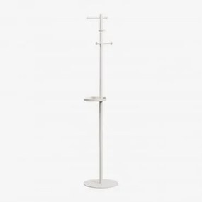 Stojak Na Ubrania Z Żelaza Tharelia Kremowa Tapioca - Sklum