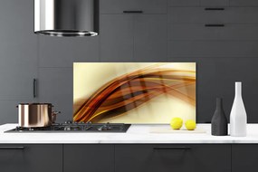 Szkło Ozdobne do Kuchni Nowoczesny Design Abstrakcyjny