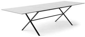 Biały rozkładany stół z białym blatem 100x210 cm Meza – Hammel Furniture