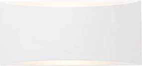 Inteligentna lampa ścienna biała 20 cm w komplecie z WiFi G9 - Tum