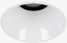 Downlight Led Wpuszczany Bezramkowy Trimless Okrągły Ø5,3 Cm Z Aluminium Orelva Biała Ciepła 2700 K & Biała & 8 W & 23º - Sklum