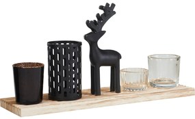 Świąteczny zestaw świeczników tealight 6 szt